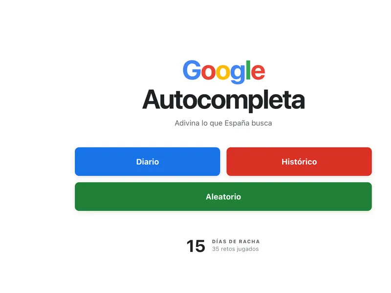 Screenshot of GoogleAutocompleta homepage